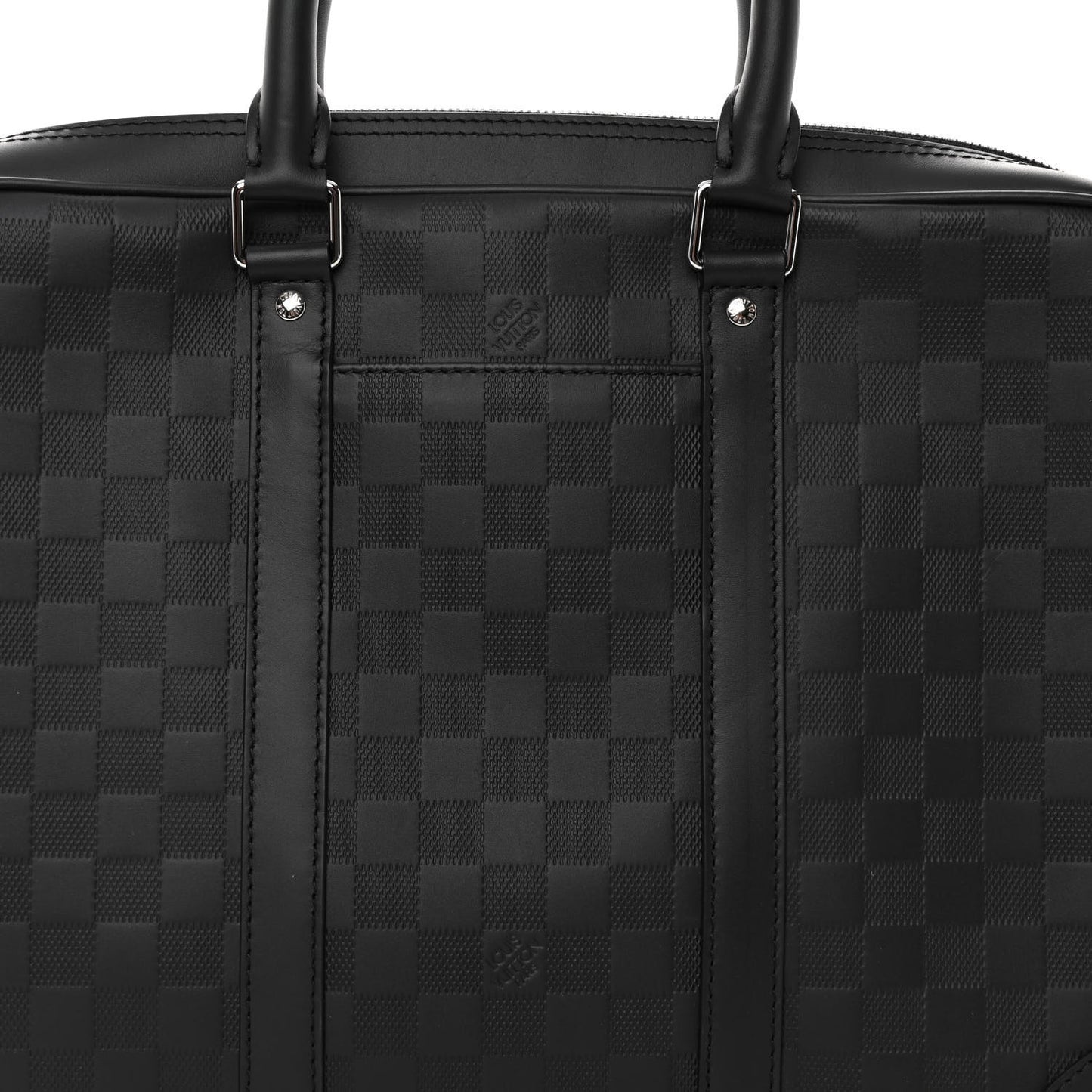 Damier Infini Porte-Documents Voyage PM Onyx