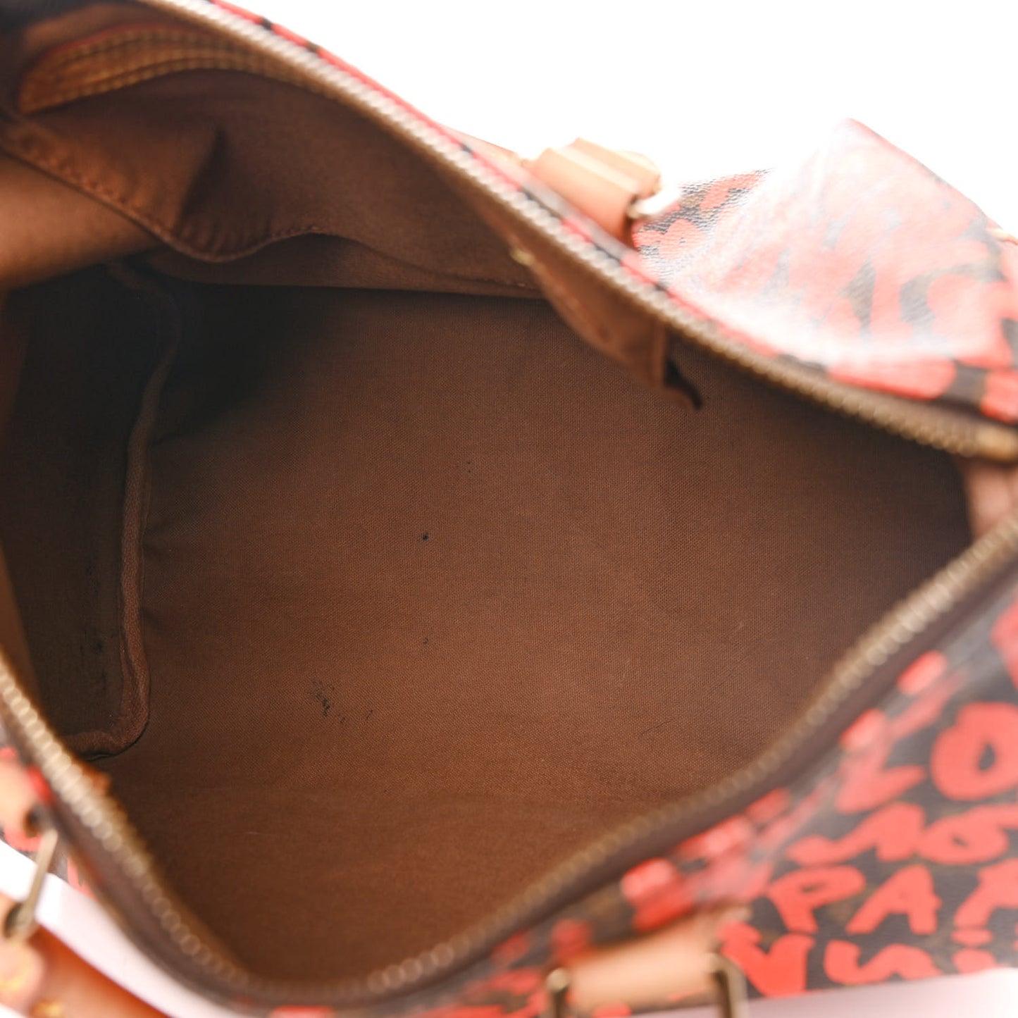 Monogram Graffiti Speedy 30 Orange