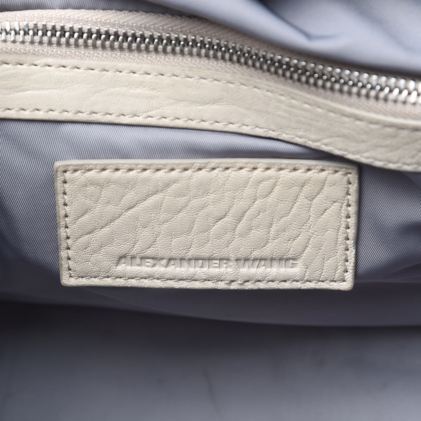 Pebbled Lambskin Rockie Dune Silver Hardware