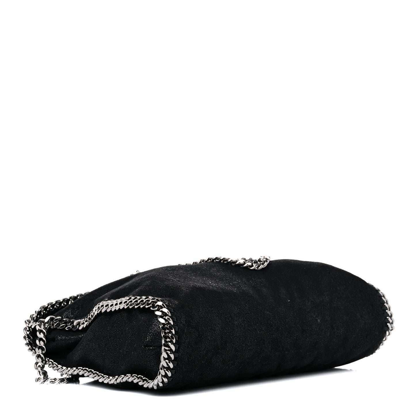 Shaggy Deer Falabella Fold Over Tote Black