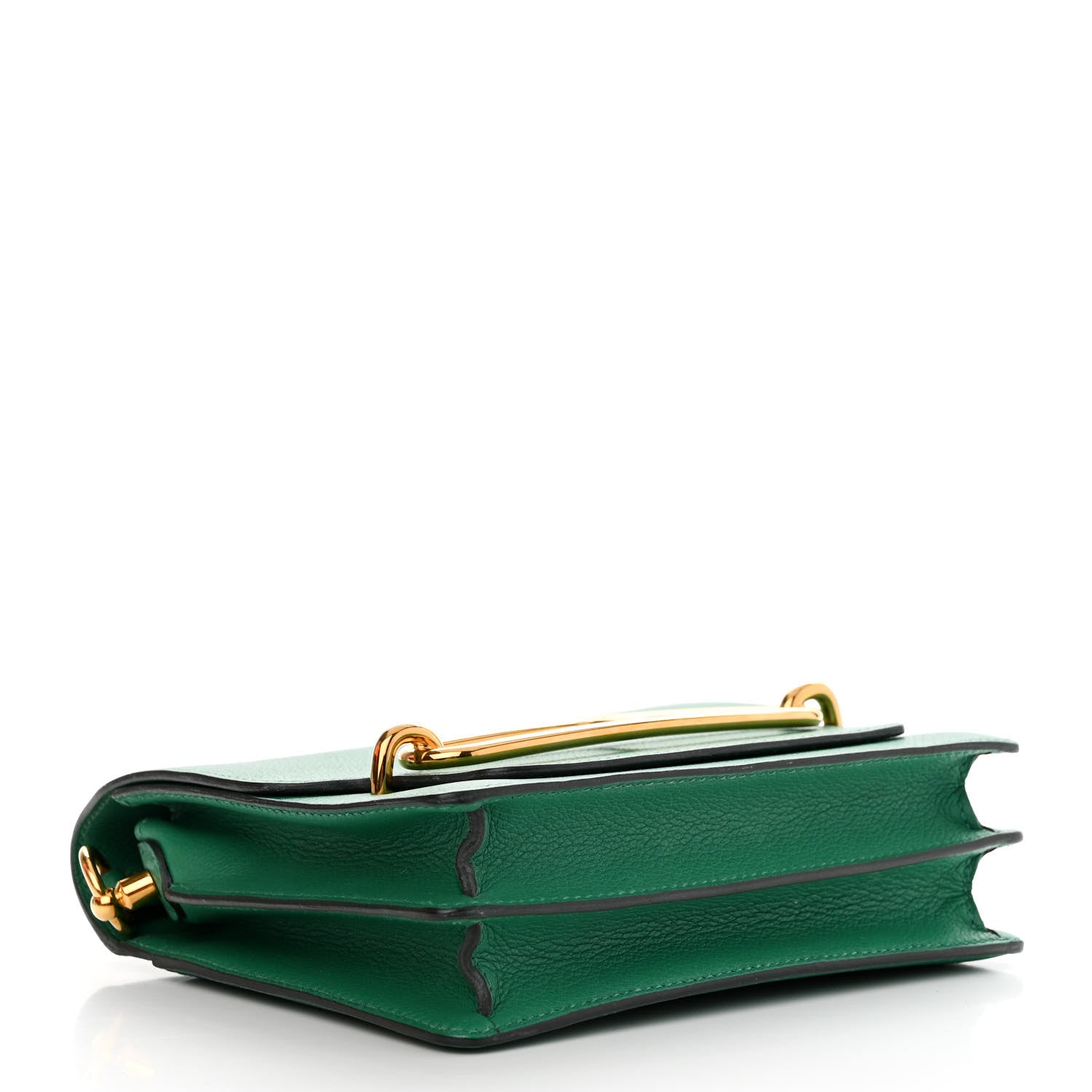 Hermes Evercolor Mini Sac Roulis Vert Vertigo 4 of 16