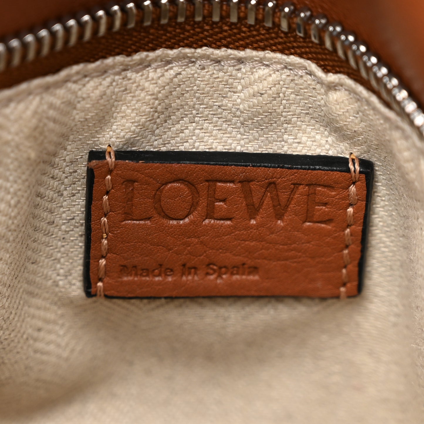 Calfskin Small Puzzle Bag Tan