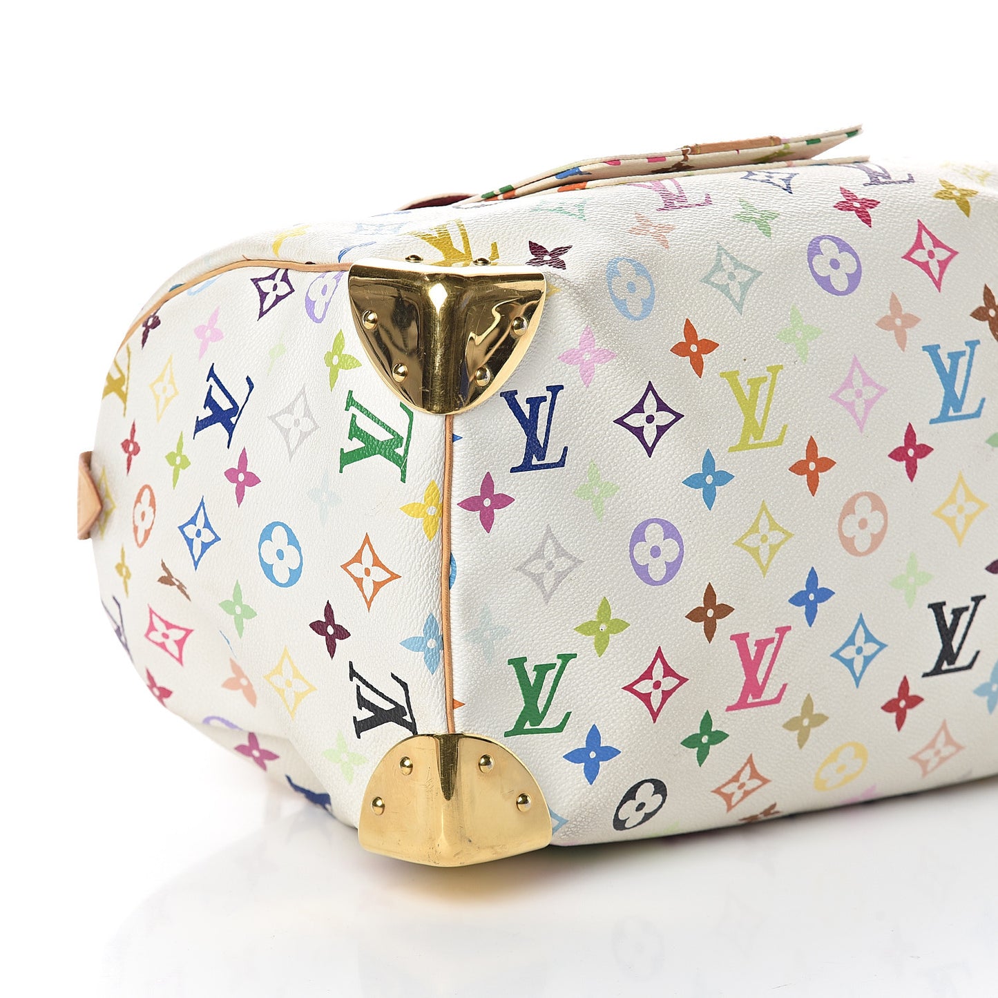 Monogram Multicolor Speedy 30 White