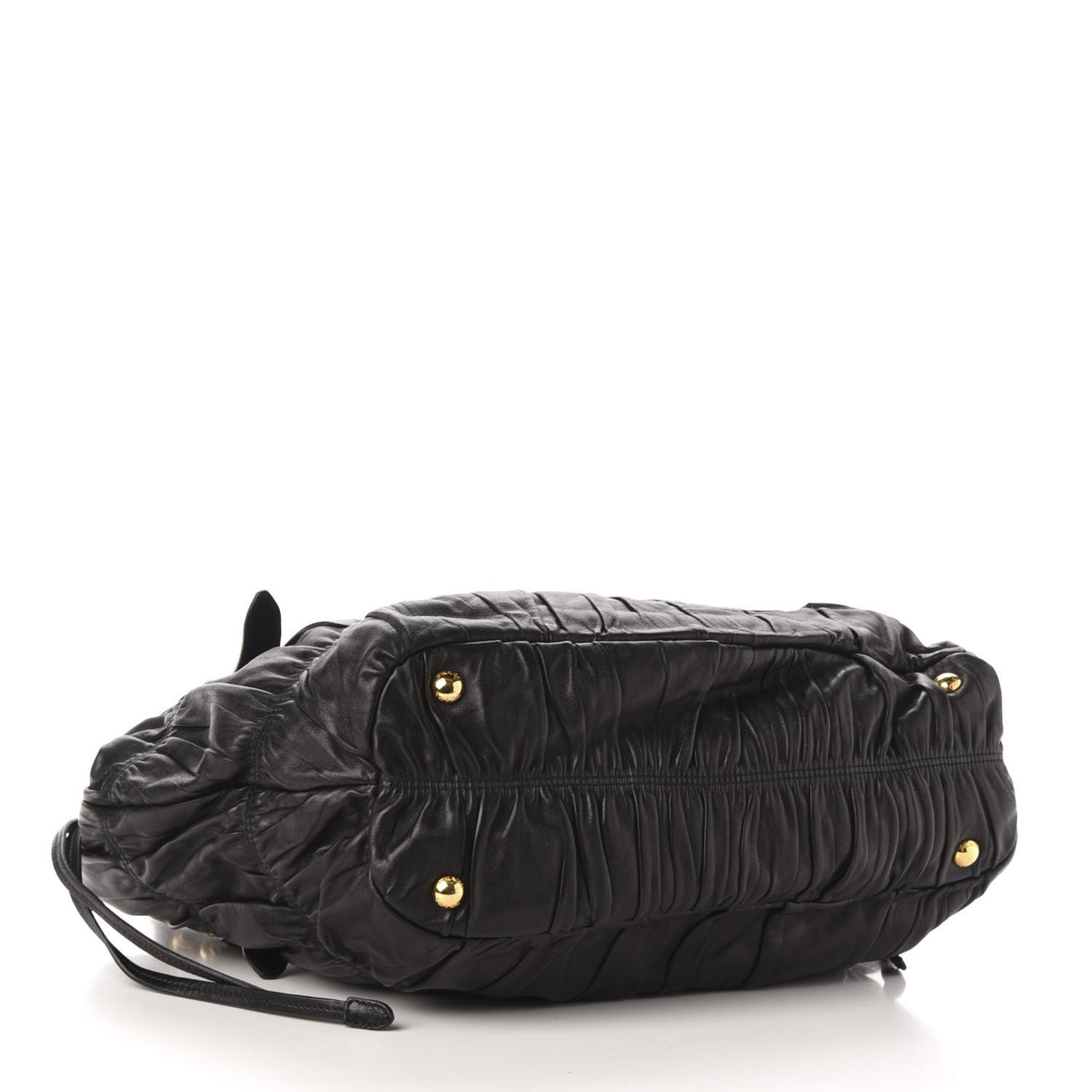 Nappa Gaufre Antik Tote Black