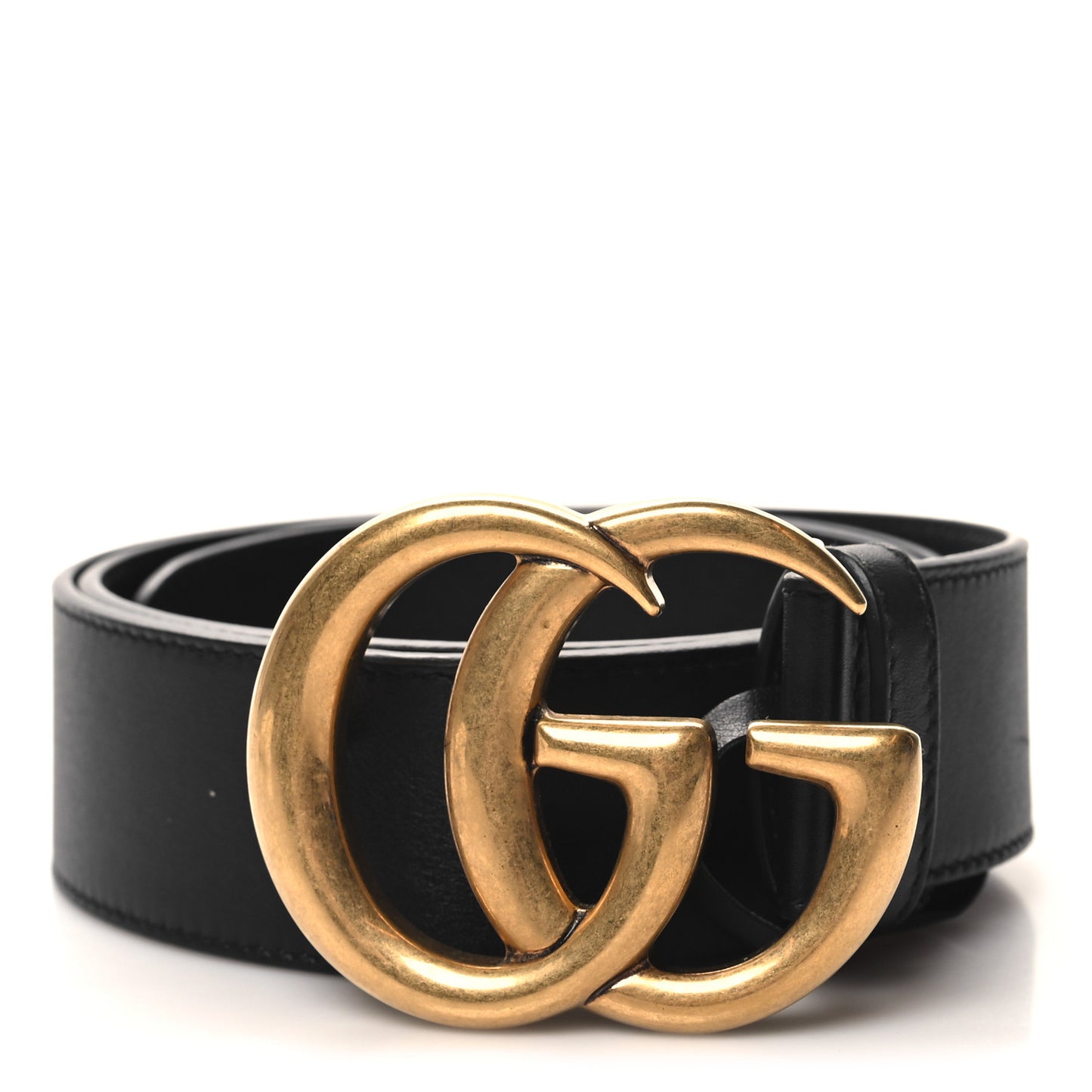 Calfskin Double G 40mm Belt 80 32 Black