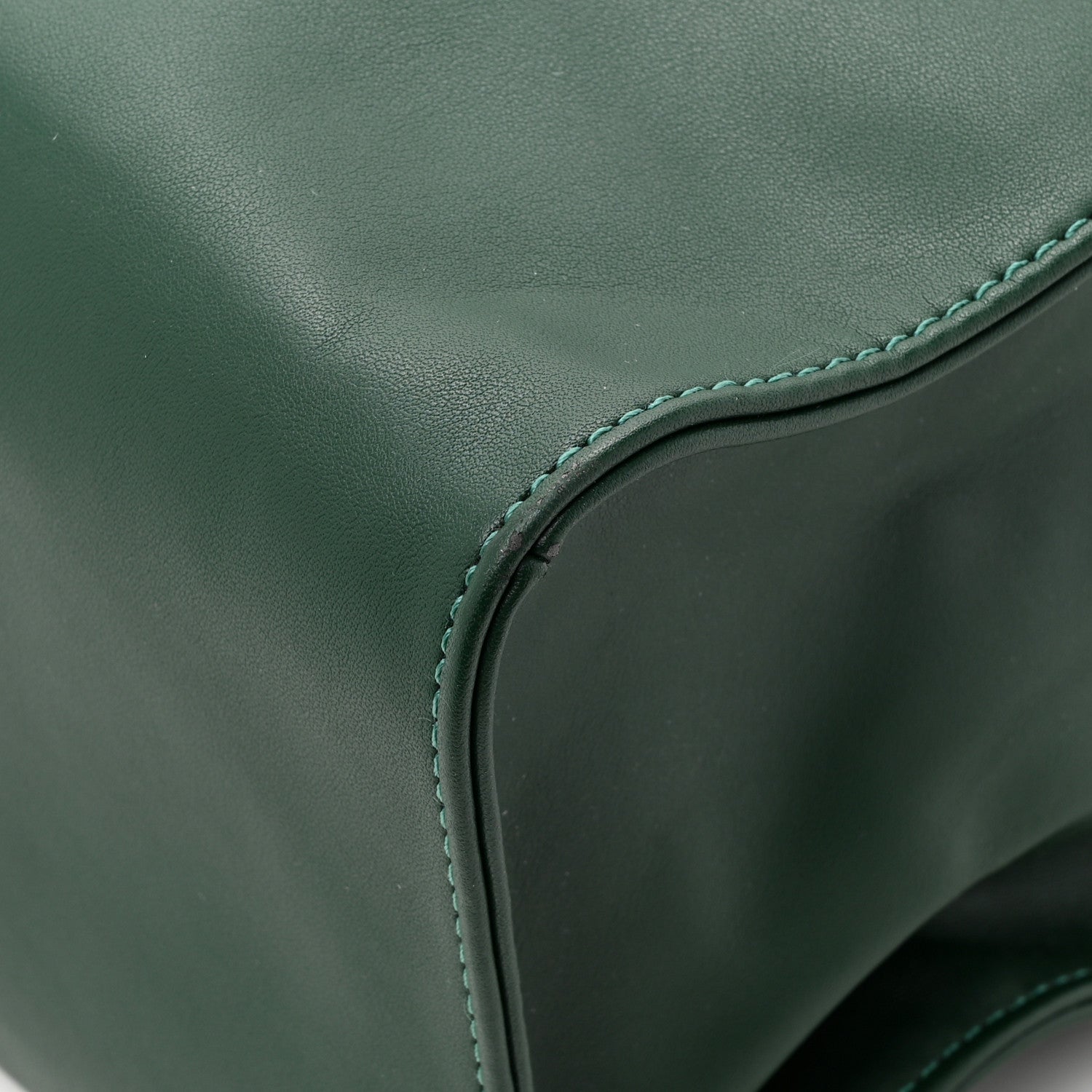 Telfar Vegan Leather Medium Shopping Bag Dark Olive 10 of 14