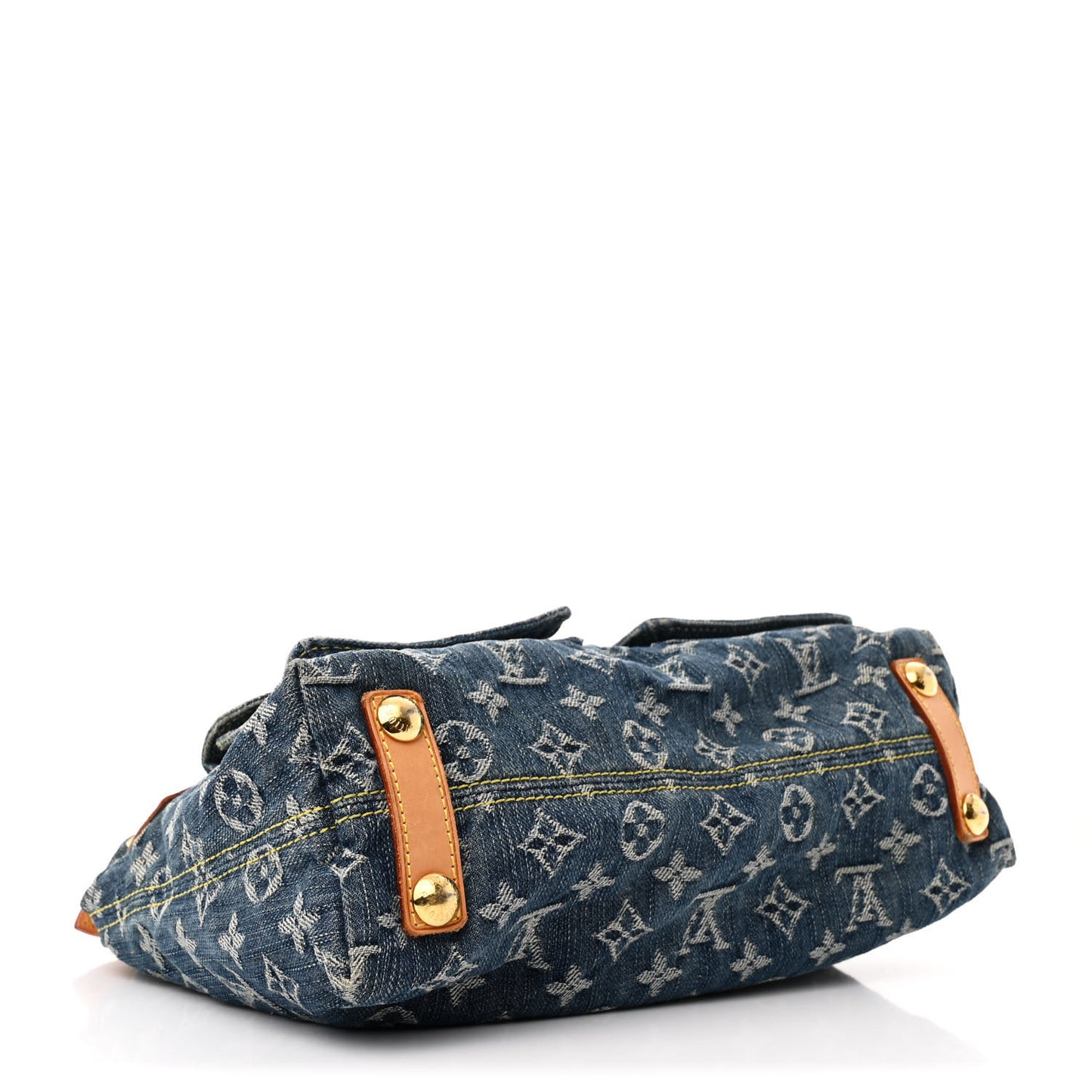 Monogram Denim Baggy PM Blue