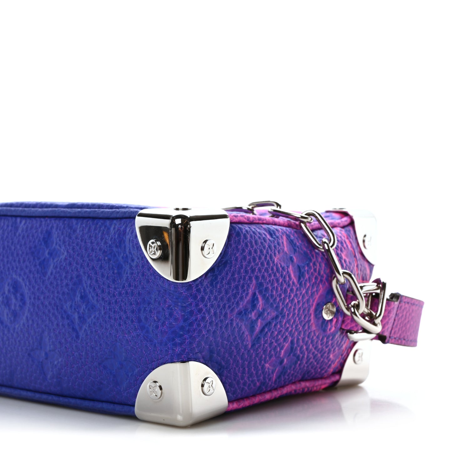 Taurillon Illusion Mini Soft Trunk Bleu Rose