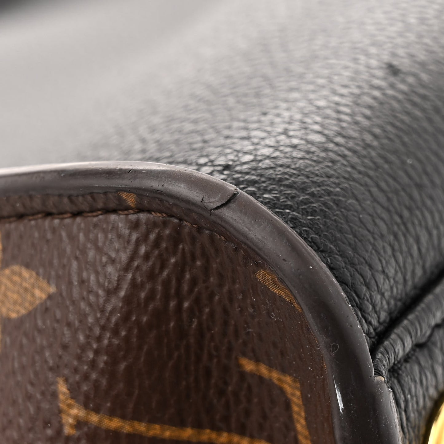 Calfskin Monogram On My Side Black