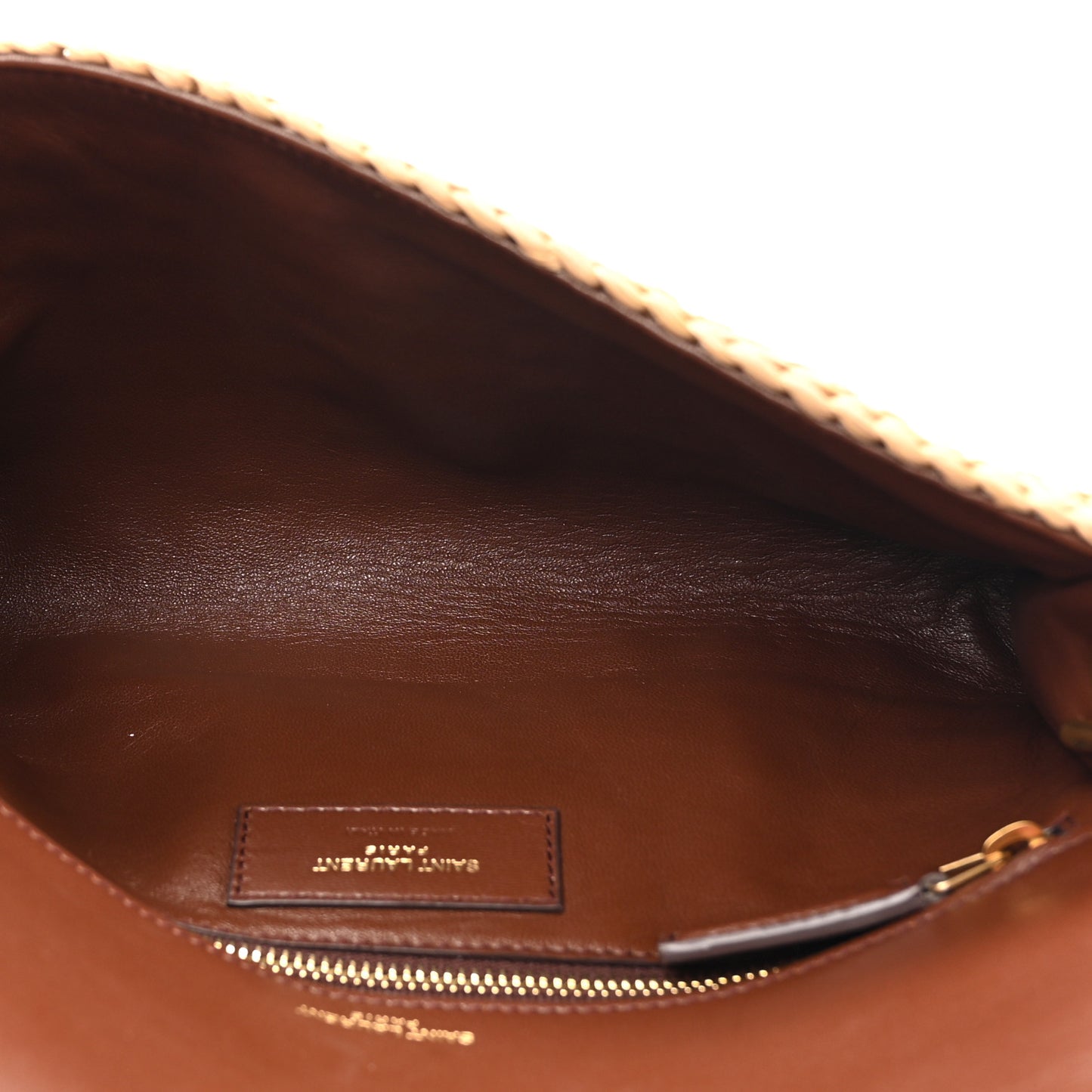 Raffia Monogram Tassel Kate 99 Dark Nude