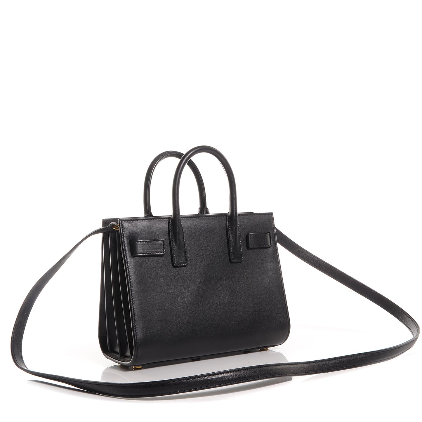 Calfskin Nano Sac De Jour Black