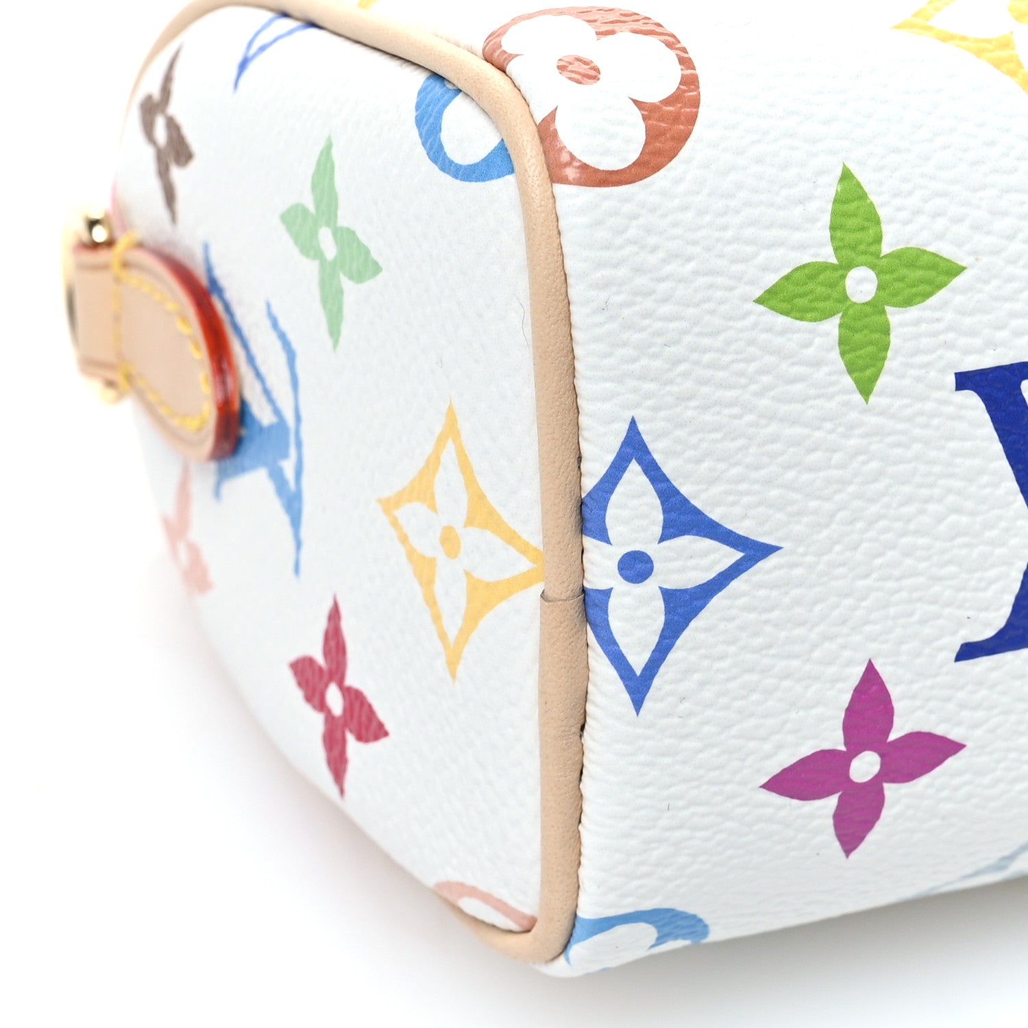 Louis Vuitton LV X TM Monogram Multicolor Nano Speedy White 8 of 9