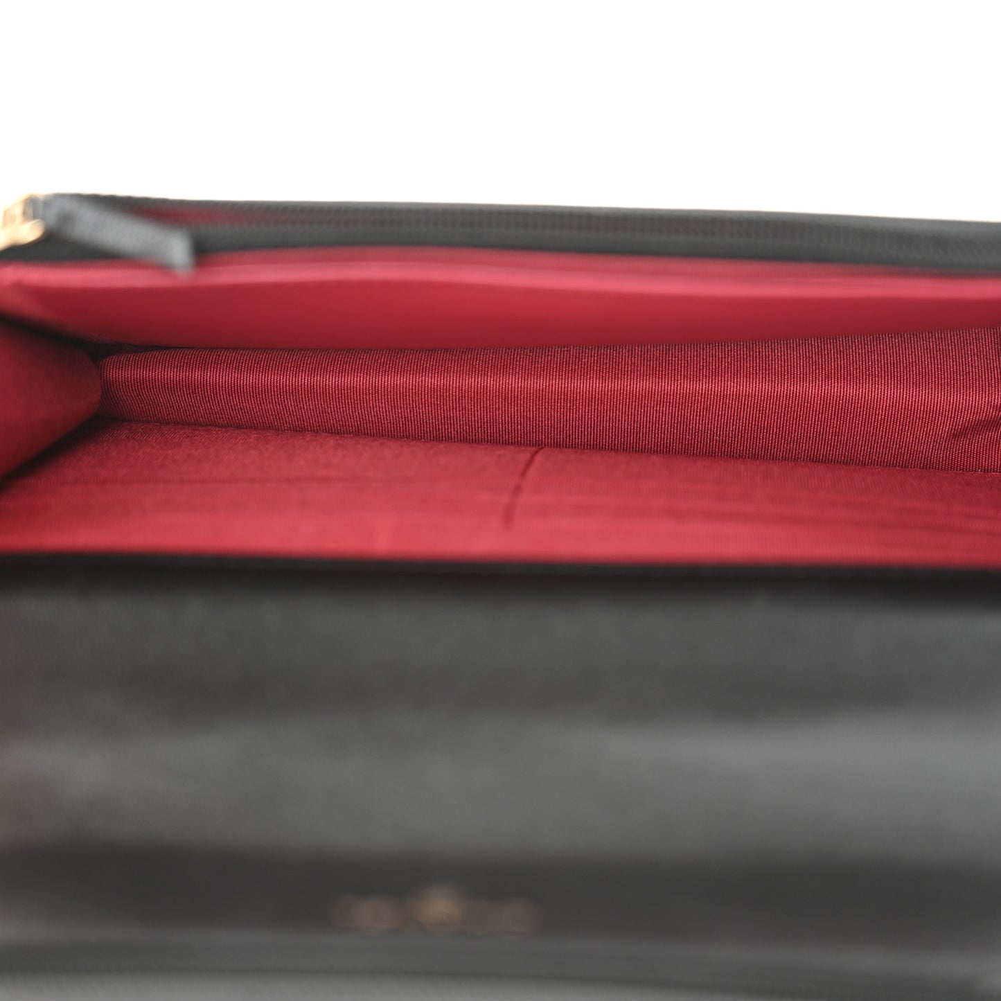 Lambskin Quilted Chanel 19 Wallet On Chain WOC Black