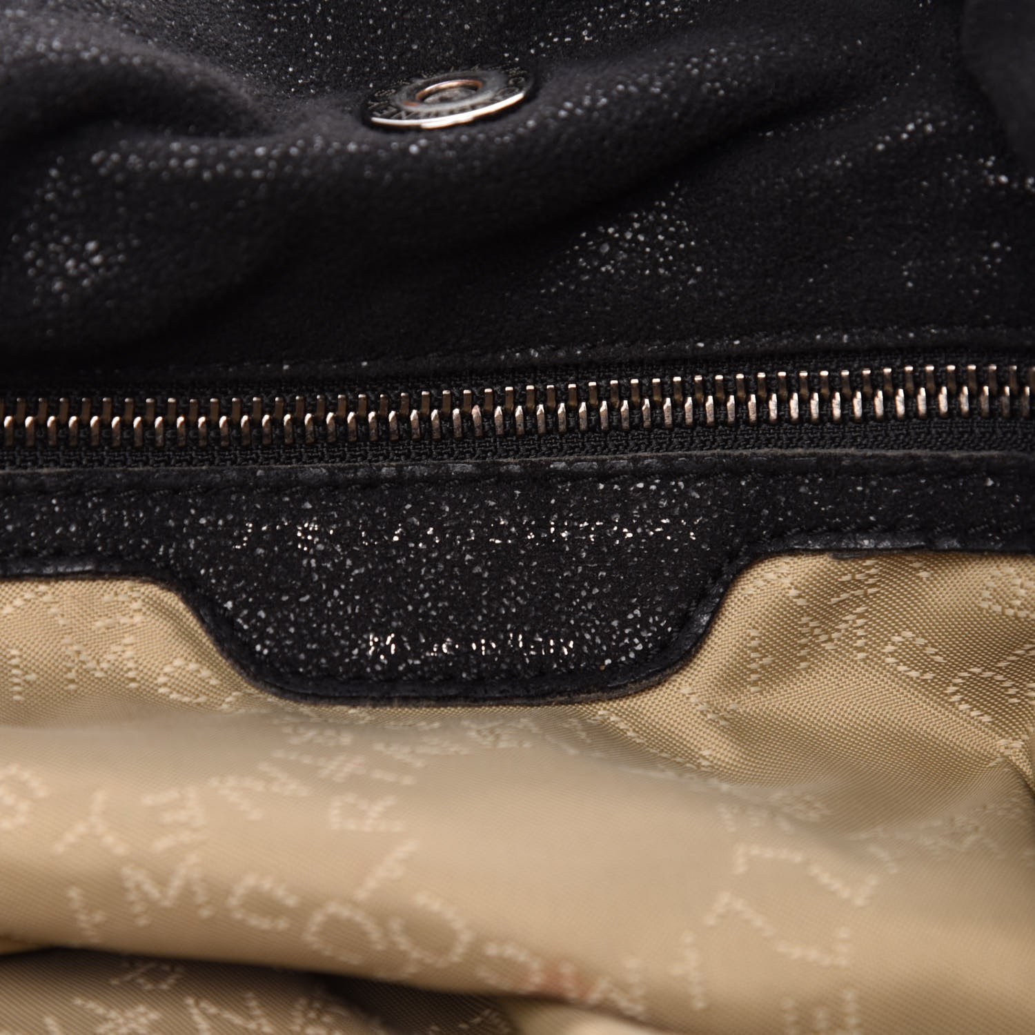 Stella McCartney Shaggy Deer Small Falabella Tote Black 6 of 12