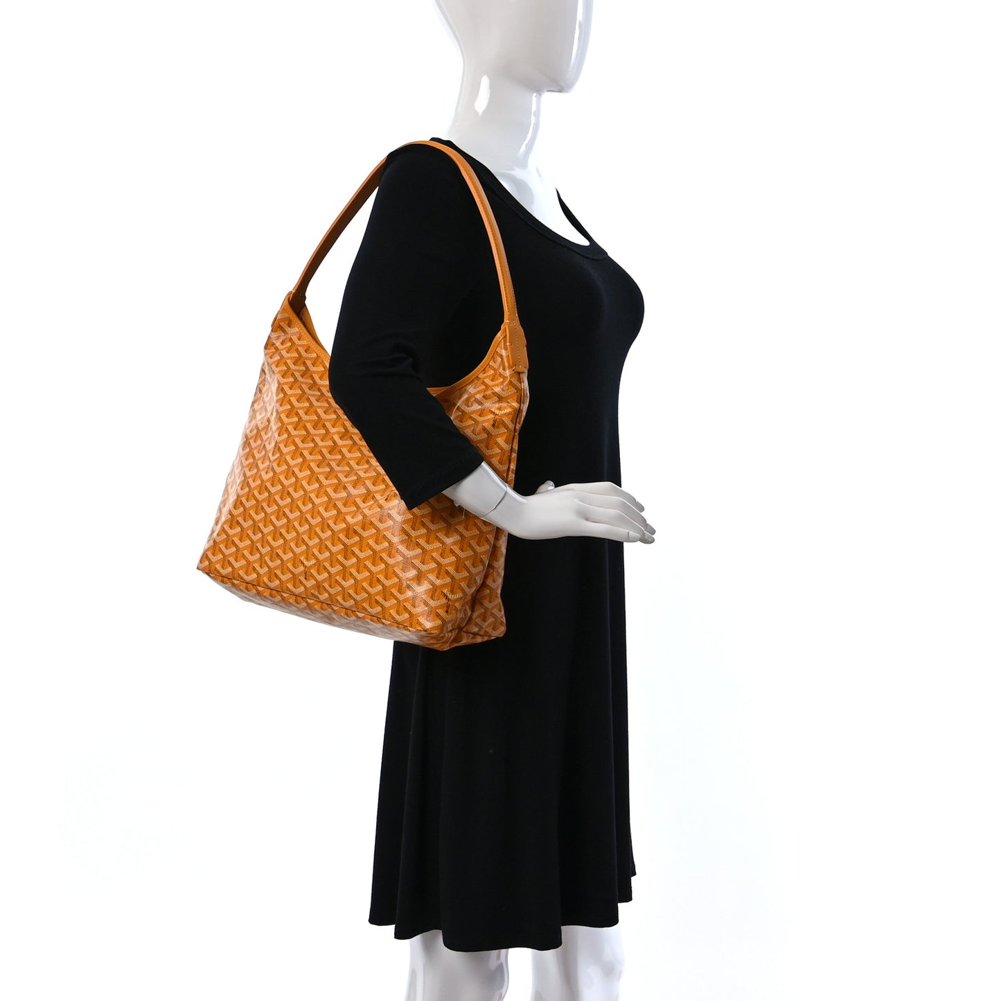 Goyardine Boheme Hobo Yellow