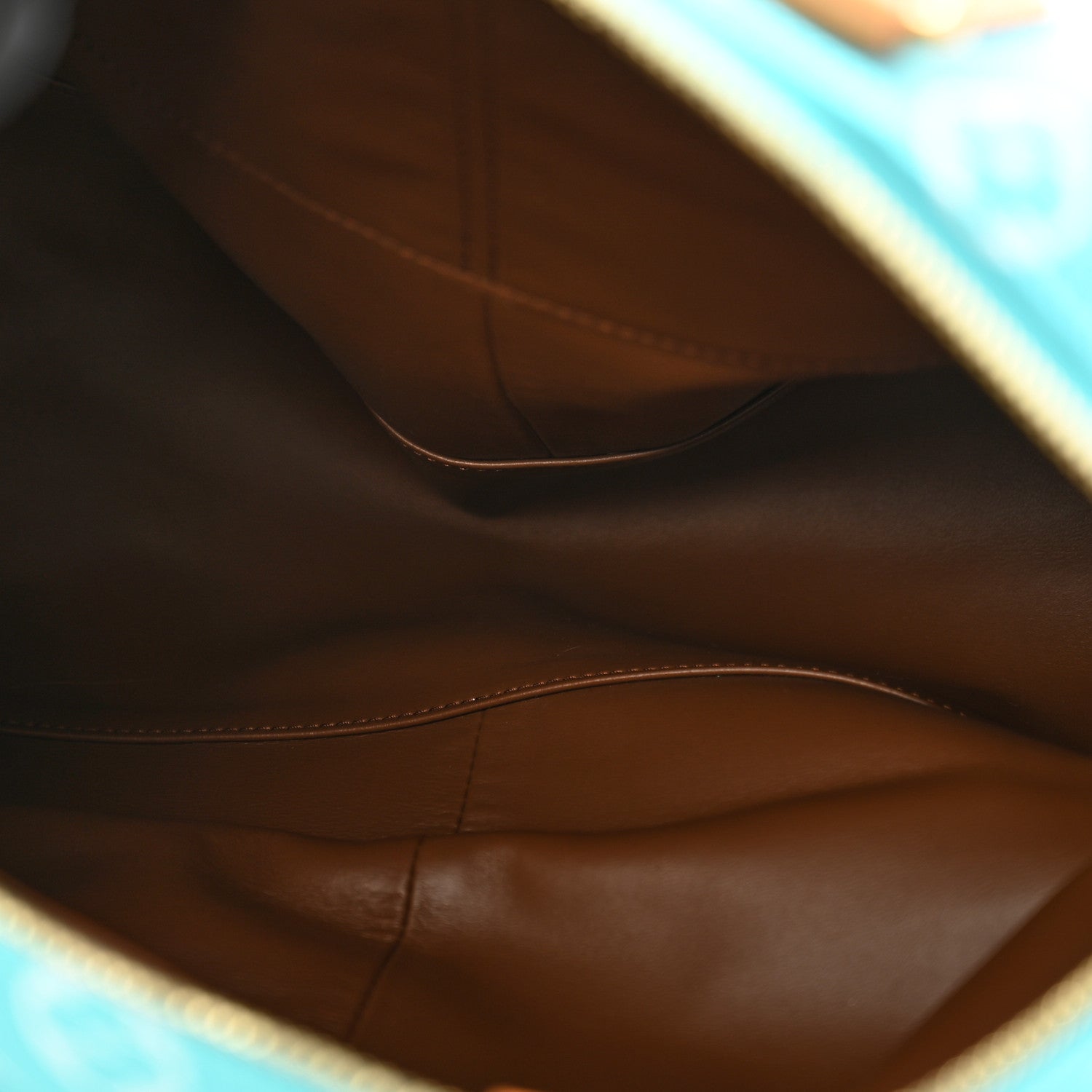 Louis Vuitton Calfskin Monogram Speedy P9 Bandouliere 40 Turquoise 5 of 10