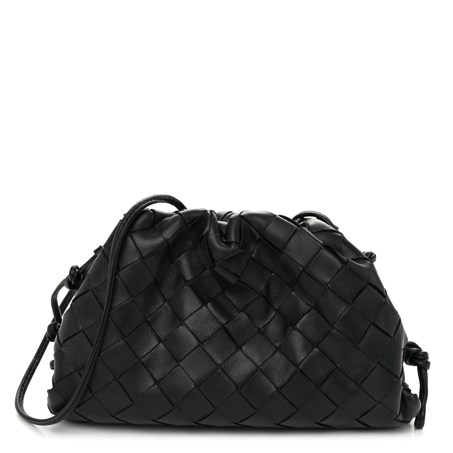 Bottega Veneta Nappa Intrecciato The Mini Pouch Black 1 of 10