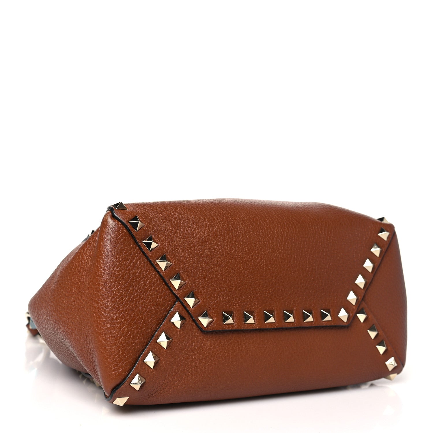 Valentino Garavani Grained Calfskin Rockstud Small Bucket Bag Selleria 4 of 9