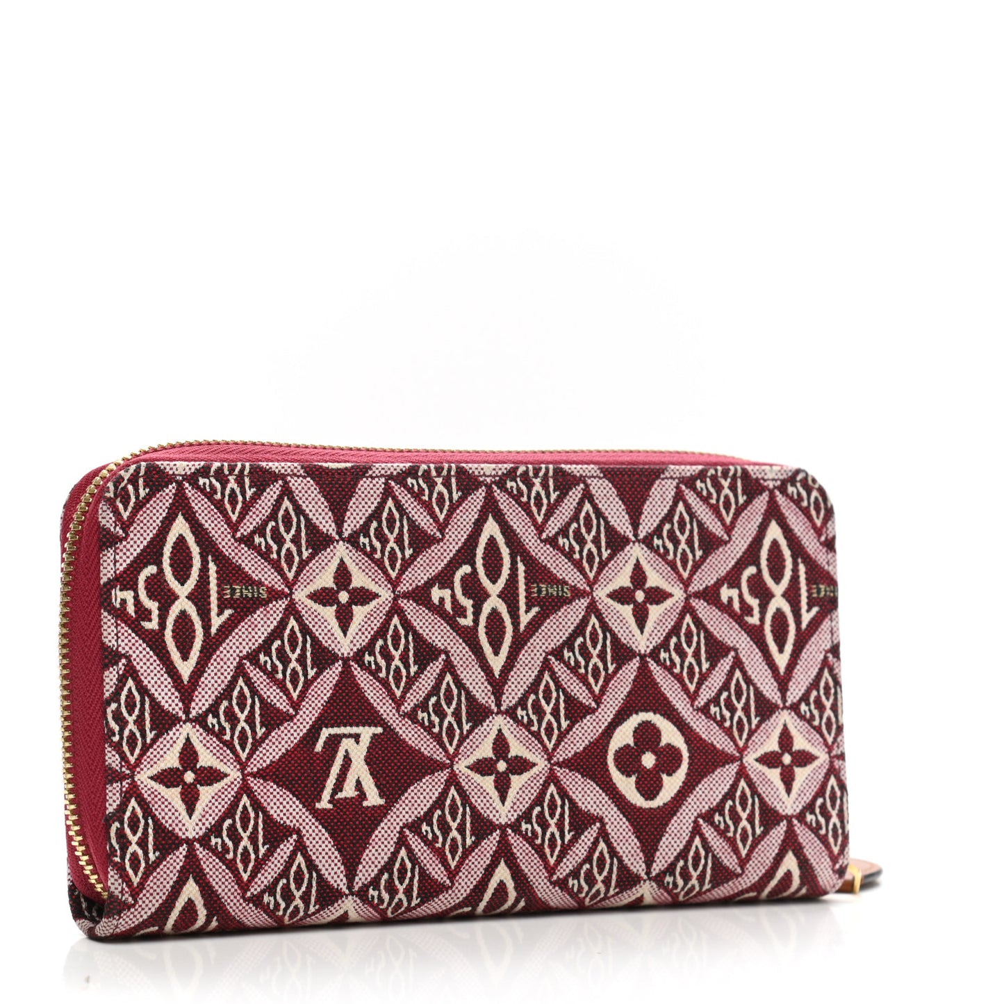 Jacquard Since 1854 Zippy Wallet Bordeaux