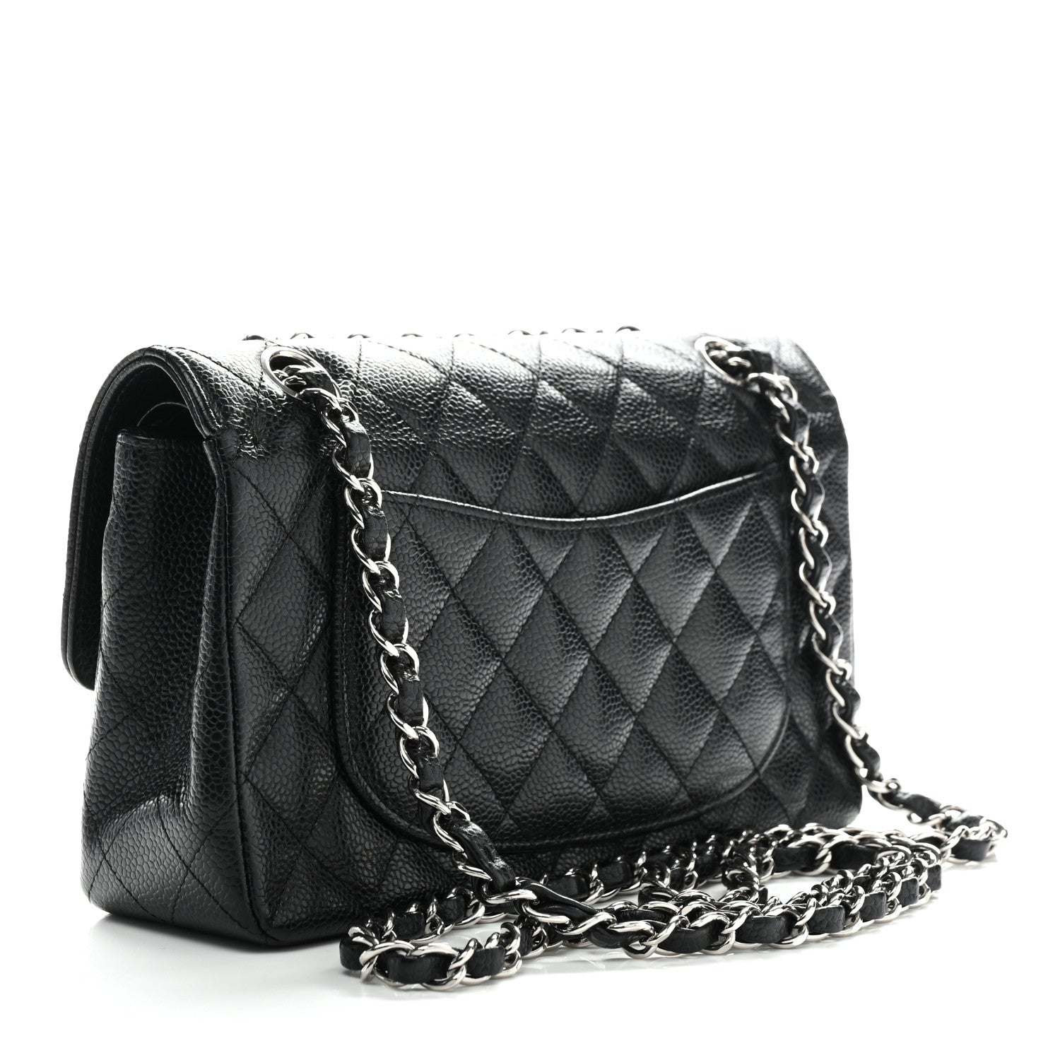 Chanel Caviar Quilted Small Double Flap Black 3 of 11