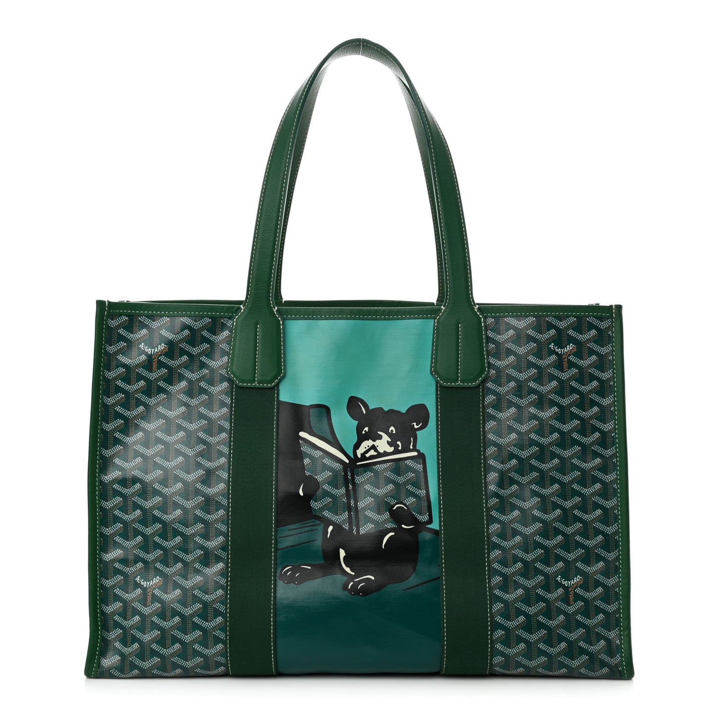 Goyardine Villette Tote Green