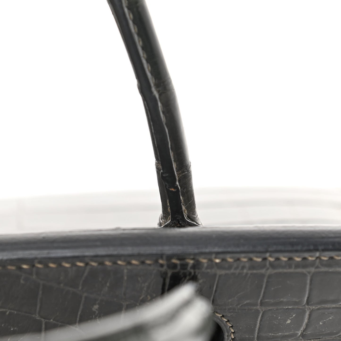 Shiny Niloticus Crocodile Birkin 30 Graphite