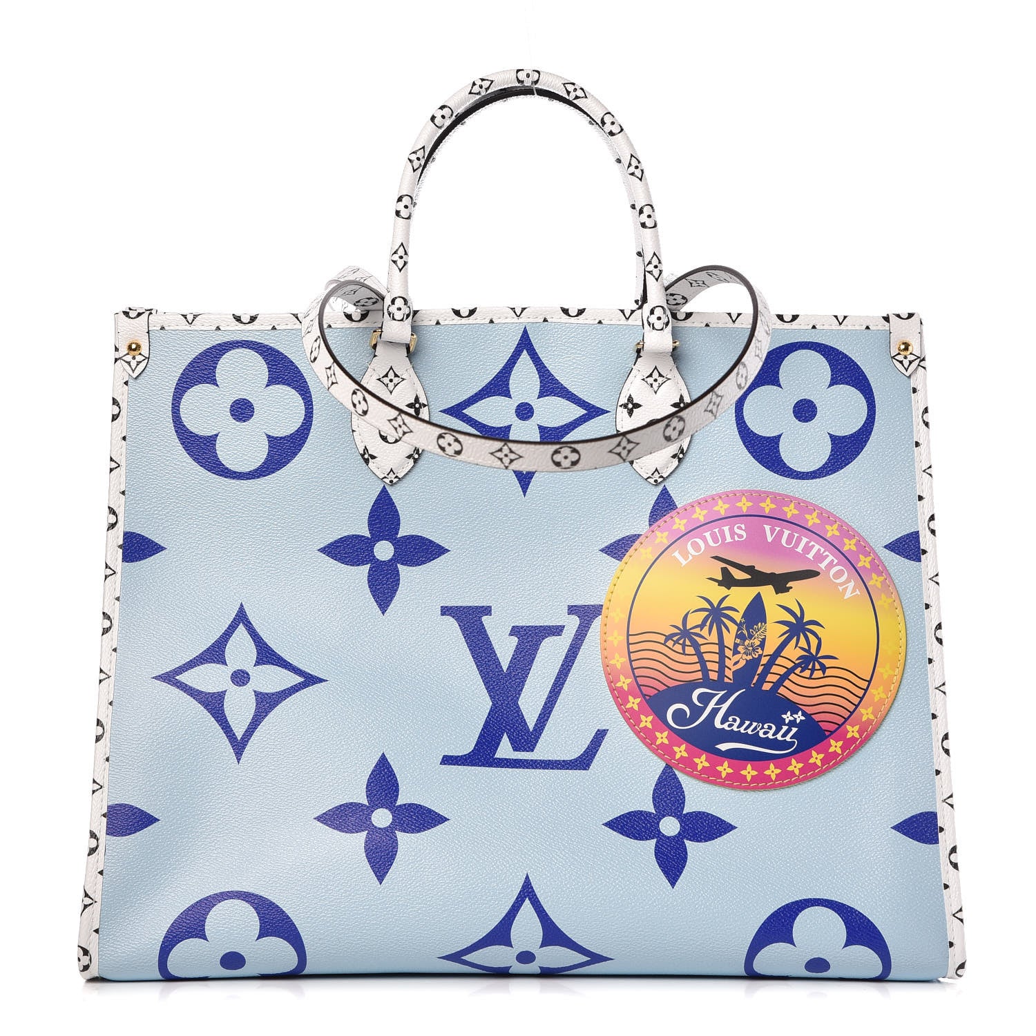 Louis Vuitton Monogram Giant Hawaii Onthego Blue 388611 – FASHIONPHILE