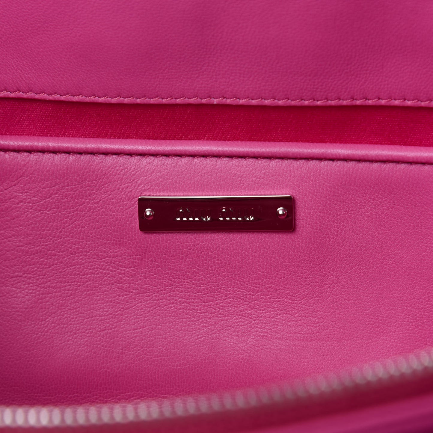 Faille Matelasse Crystal Flap Clutch Pink