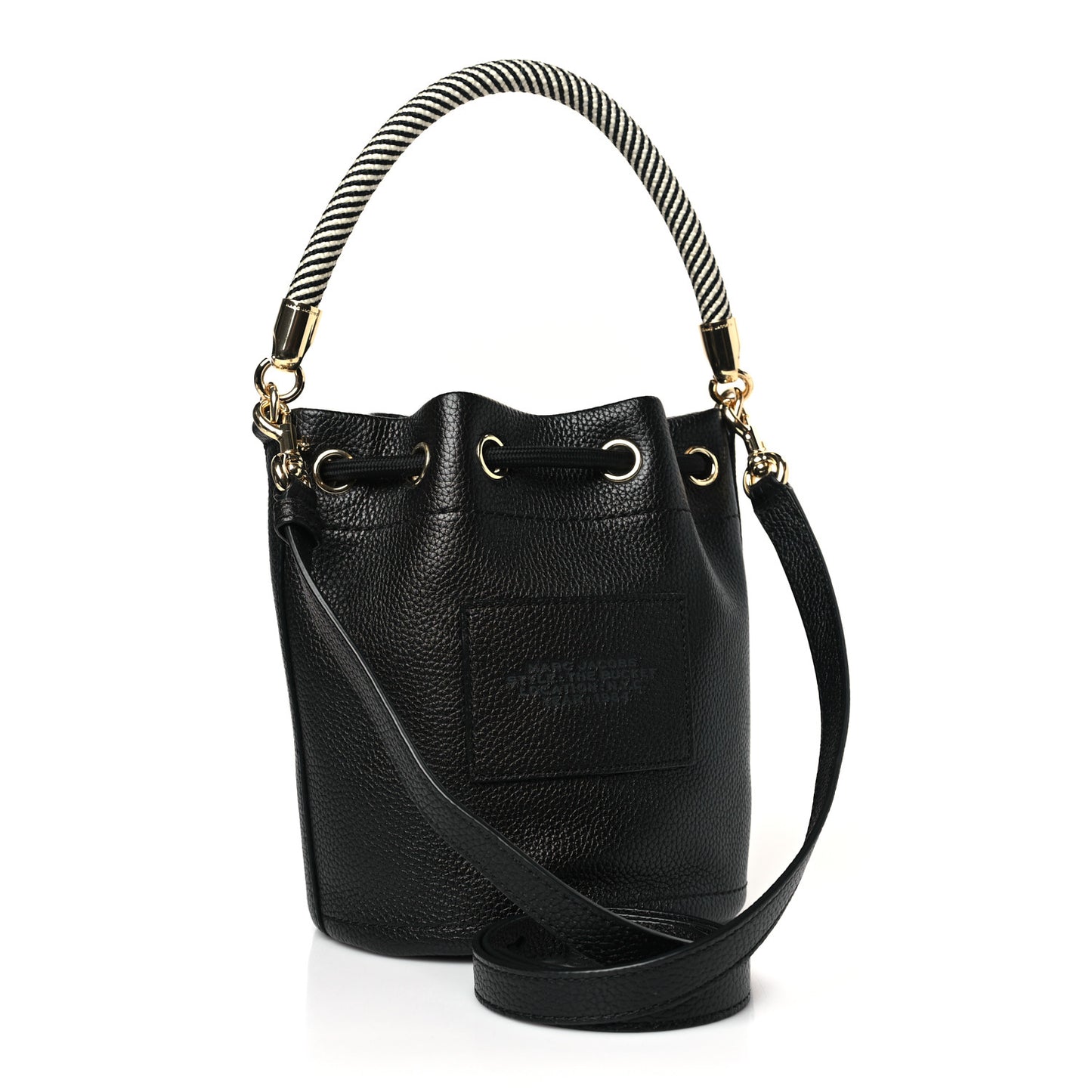 Grained Calfskin The Bucket Bag Black