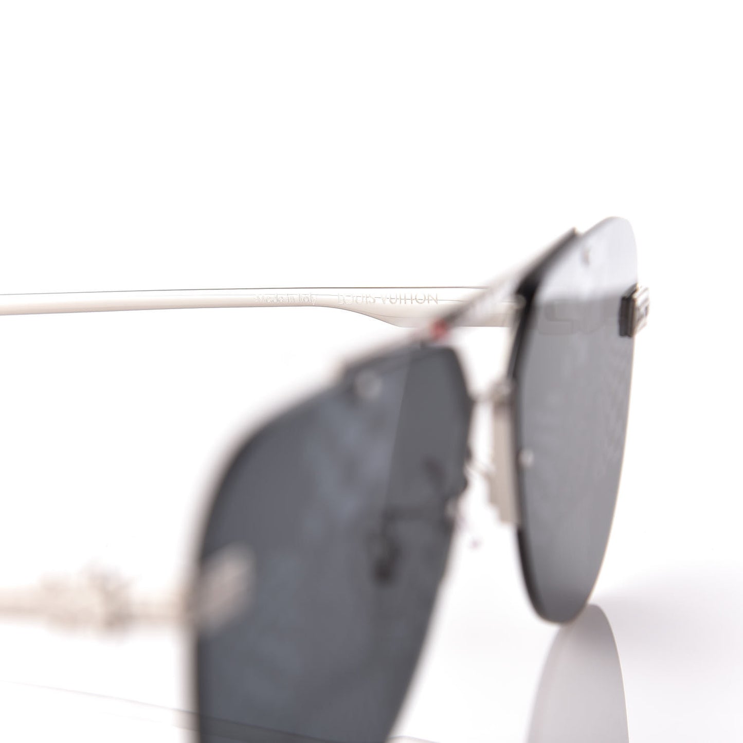 Animated Damier Ash Sunglasses Z1441E Silver