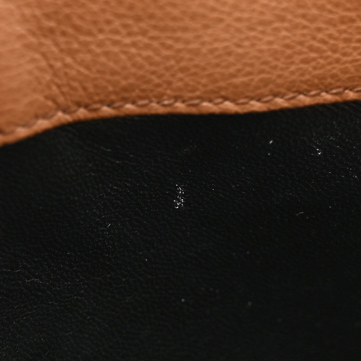 Glace Calfskin Arcade Crossbody Bag Caramel