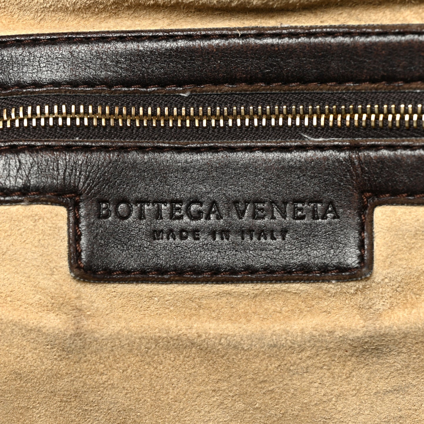 Nappa Intrecciato Large Veneta Hobo Ebano