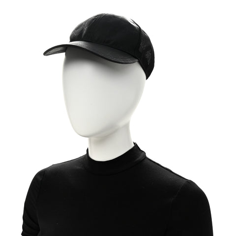 GG Supreme Monogram Baseball Hat S 57 Black