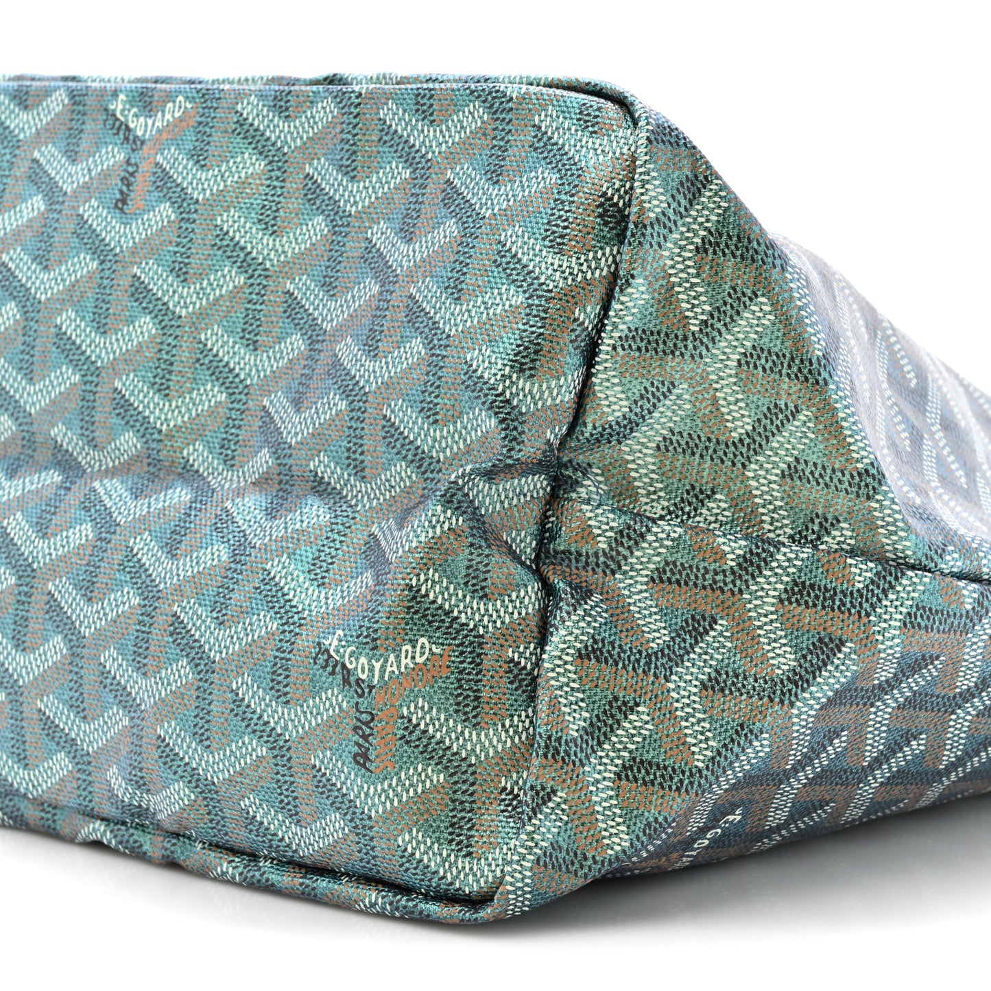 Iridescent Goyardine Saint Louis PM Pearly Green
