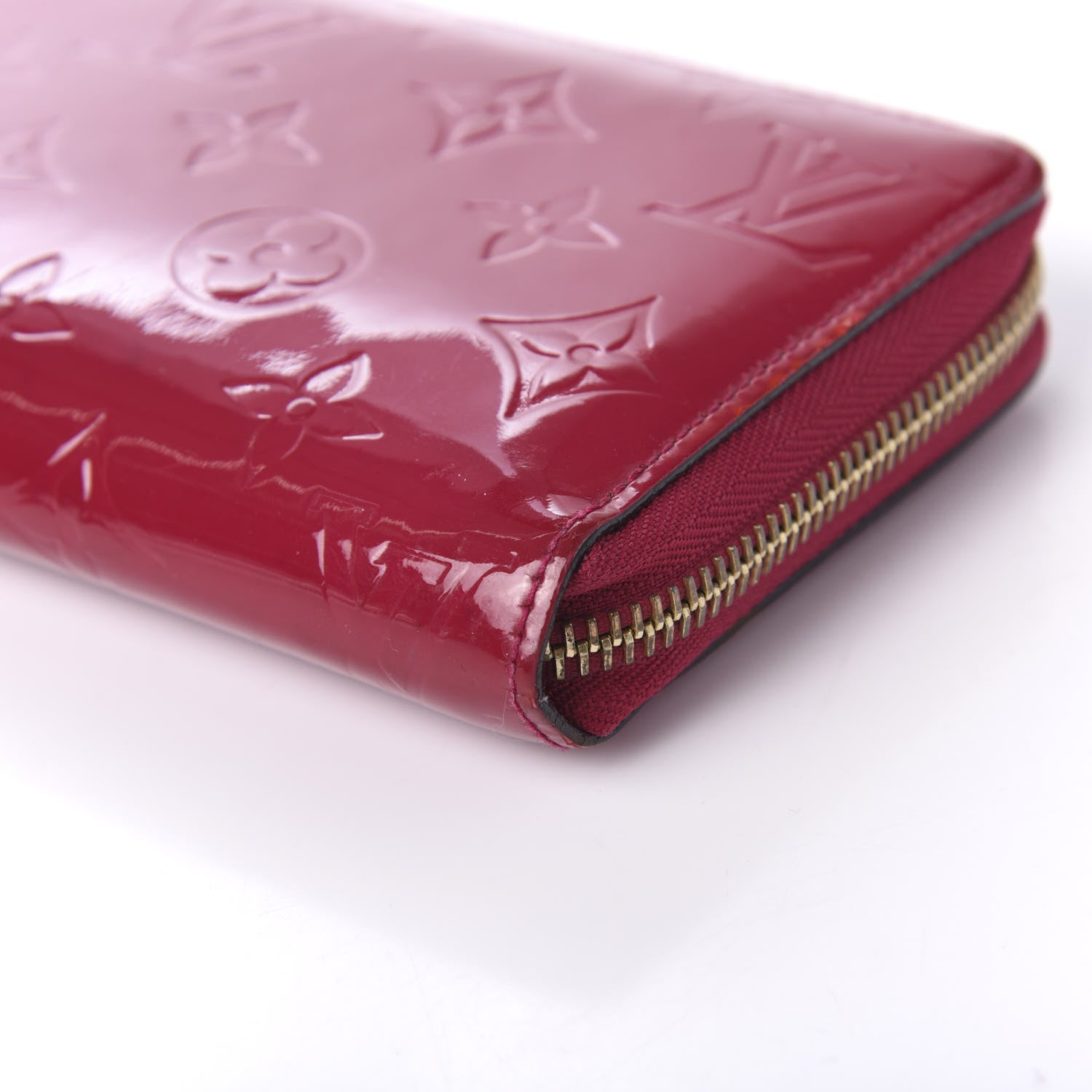 Louis Vuitton Vernis Zippy Wallet Rose Indien 7 of 9