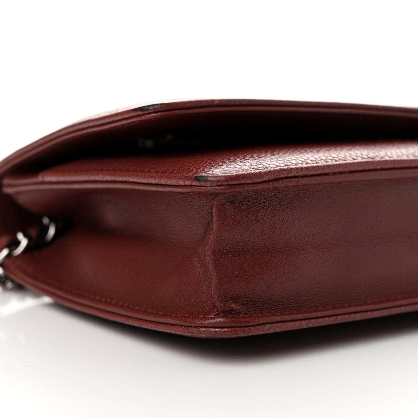 Caviar Timeless CC Wallet on Chain WOC Dark Red