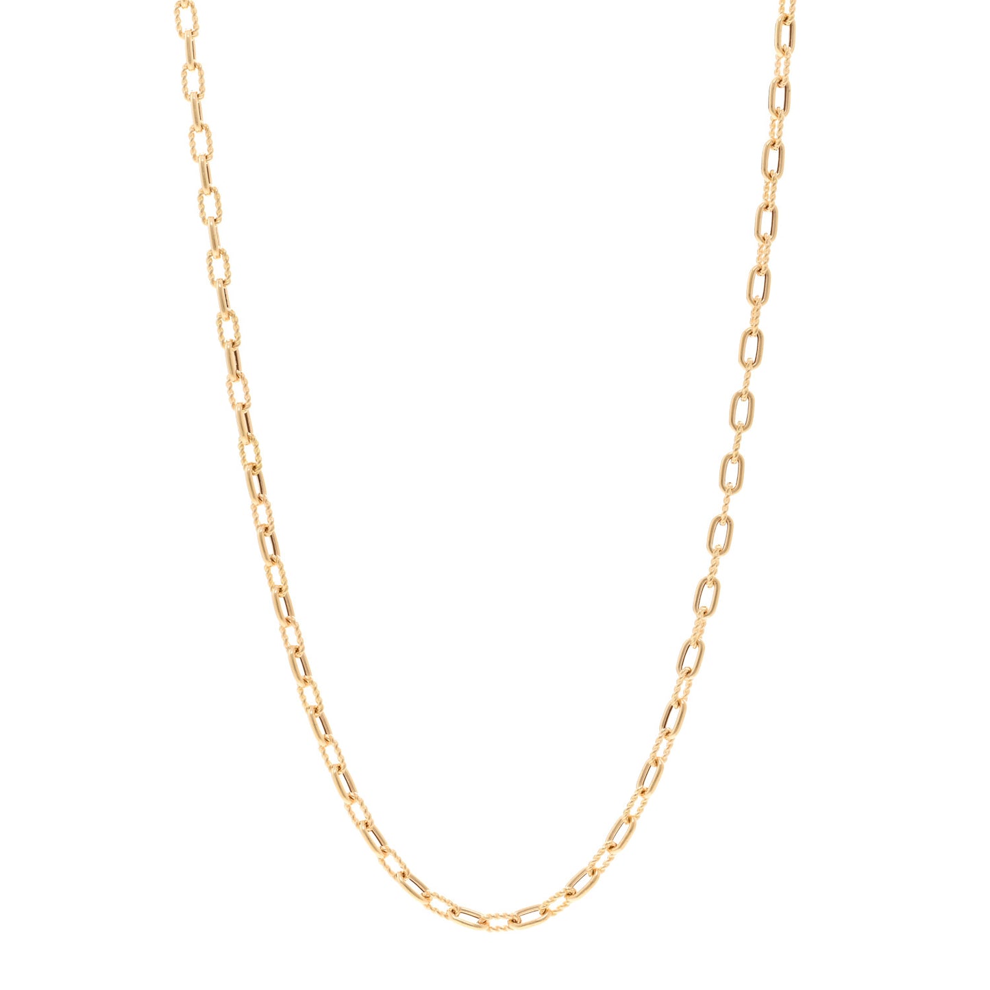 18K Yellow Gold 3mm Madison Chain Necklace