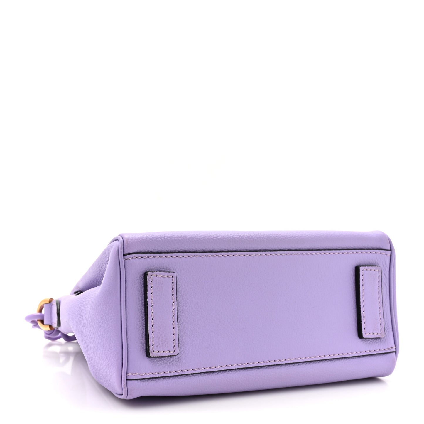 Calfskin Medusa Small Top Handle Handbag Lilac