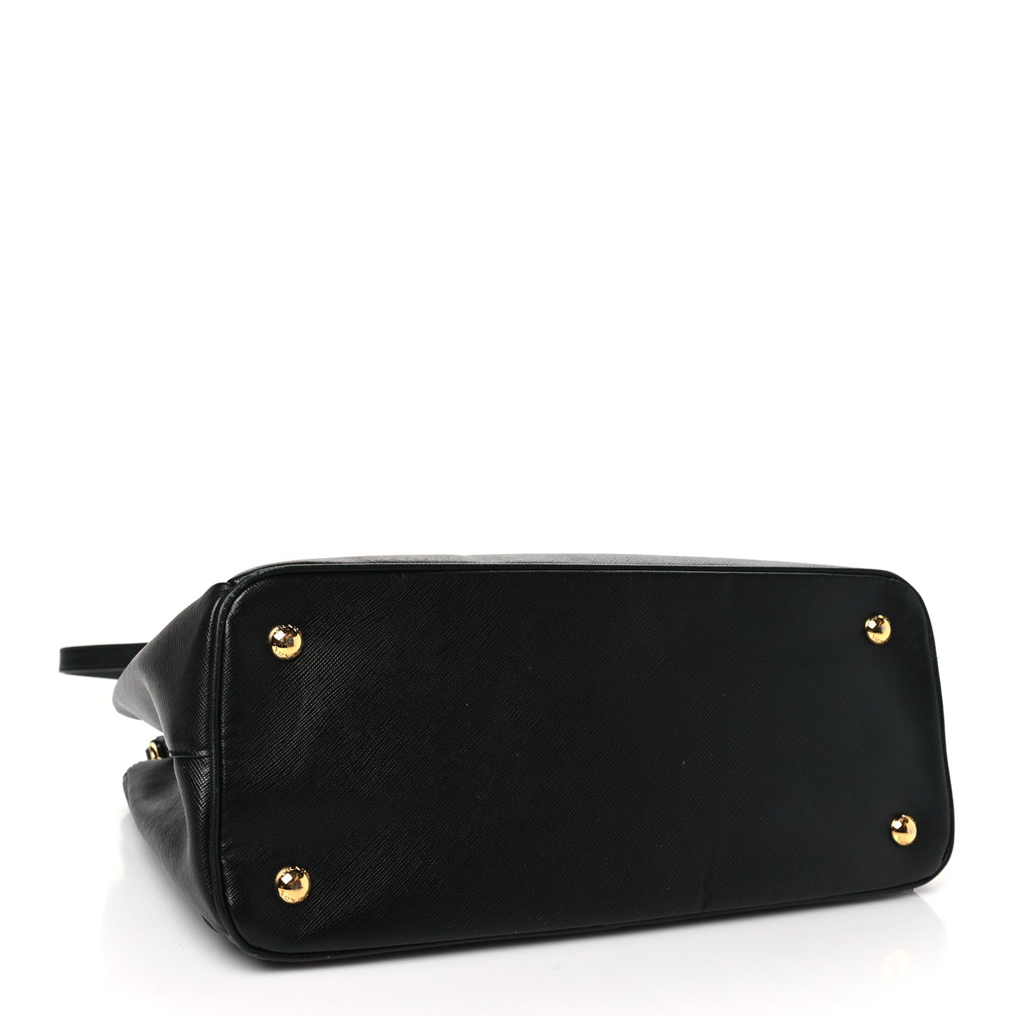 Saffiano Lux Medium Tote Black