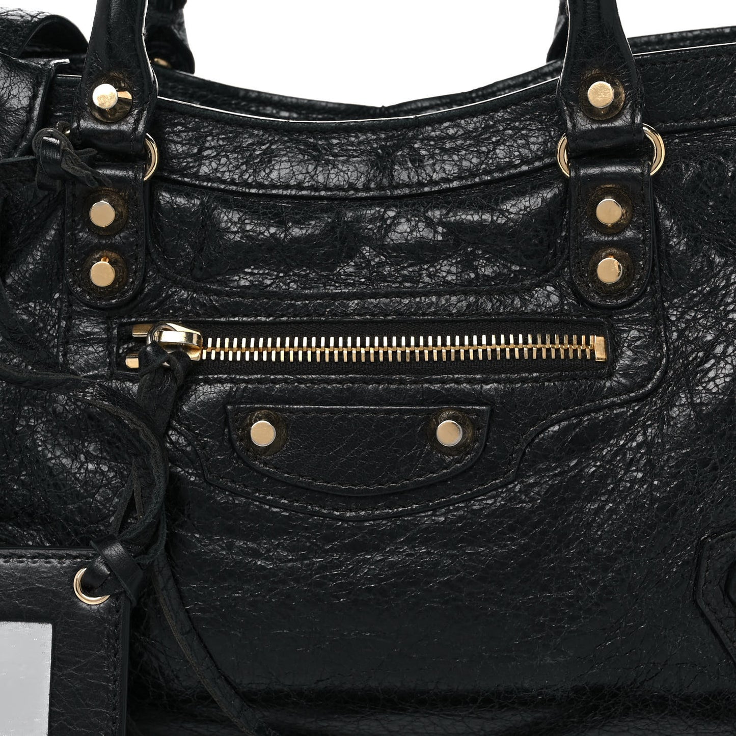 Agneau Classic Gold Hardware S City Black