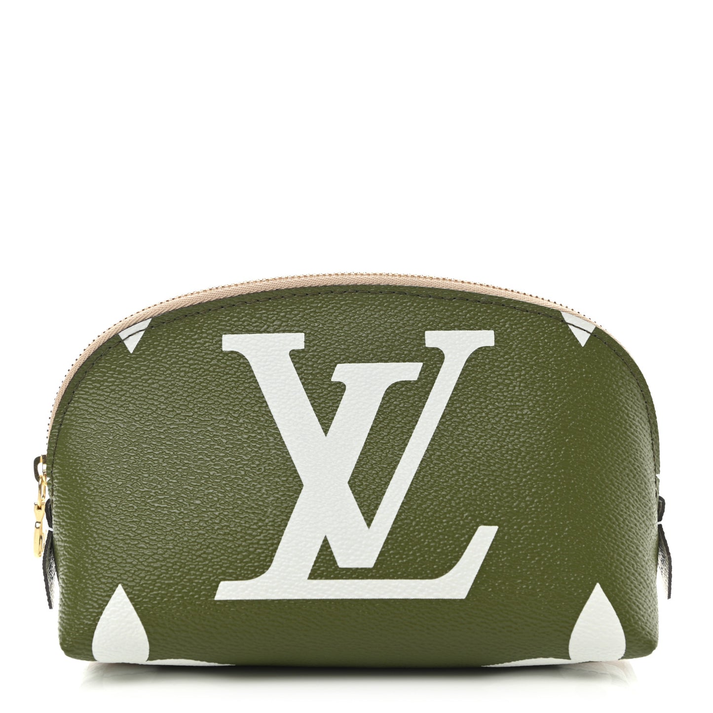 Monogram Giant Cosmetic Pouch Kaki