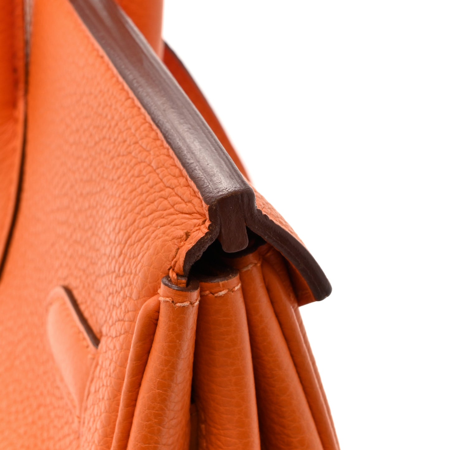 Togo Birkin 35 Orange