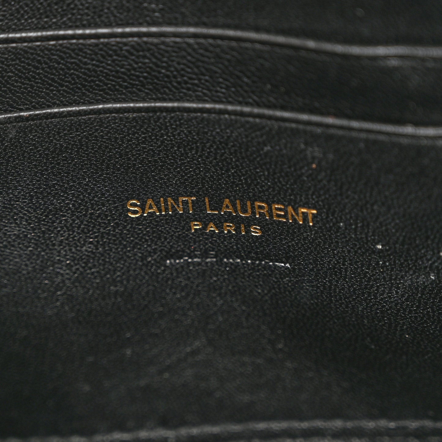 Grain De Poudre Matelasse Monogram Mini Lou Camera Bag Black