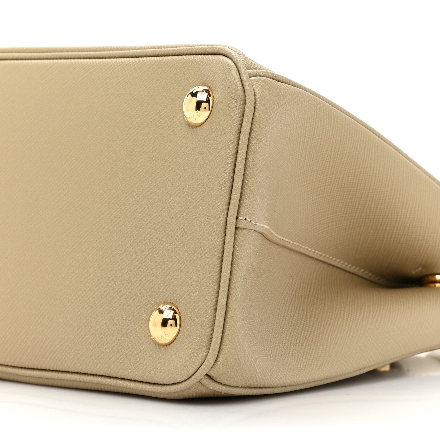 X ALEX DA CORTE Saffiano Special Edition Small Galleria Double Zip Tote Deserto Aranico