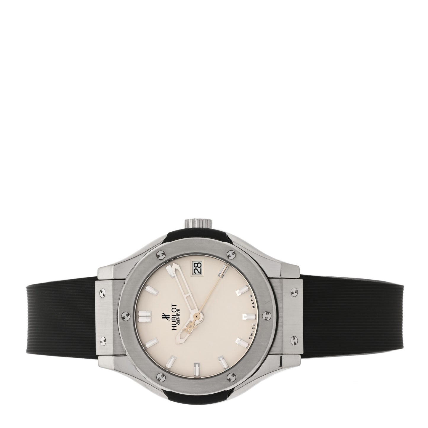 Titanium Rubber 33mm Classic Fusion Quartz Watch 581.NX.2610.RX