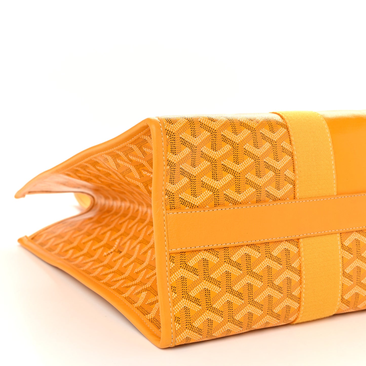 Goyardine Villette Tote Yellow