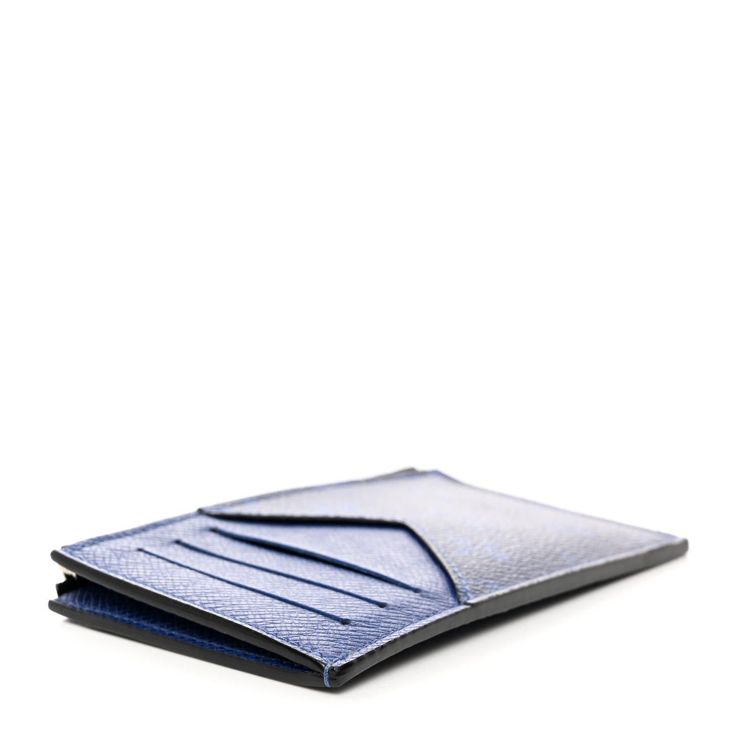 Monogram Taiga Coin Card Holder Cobalt