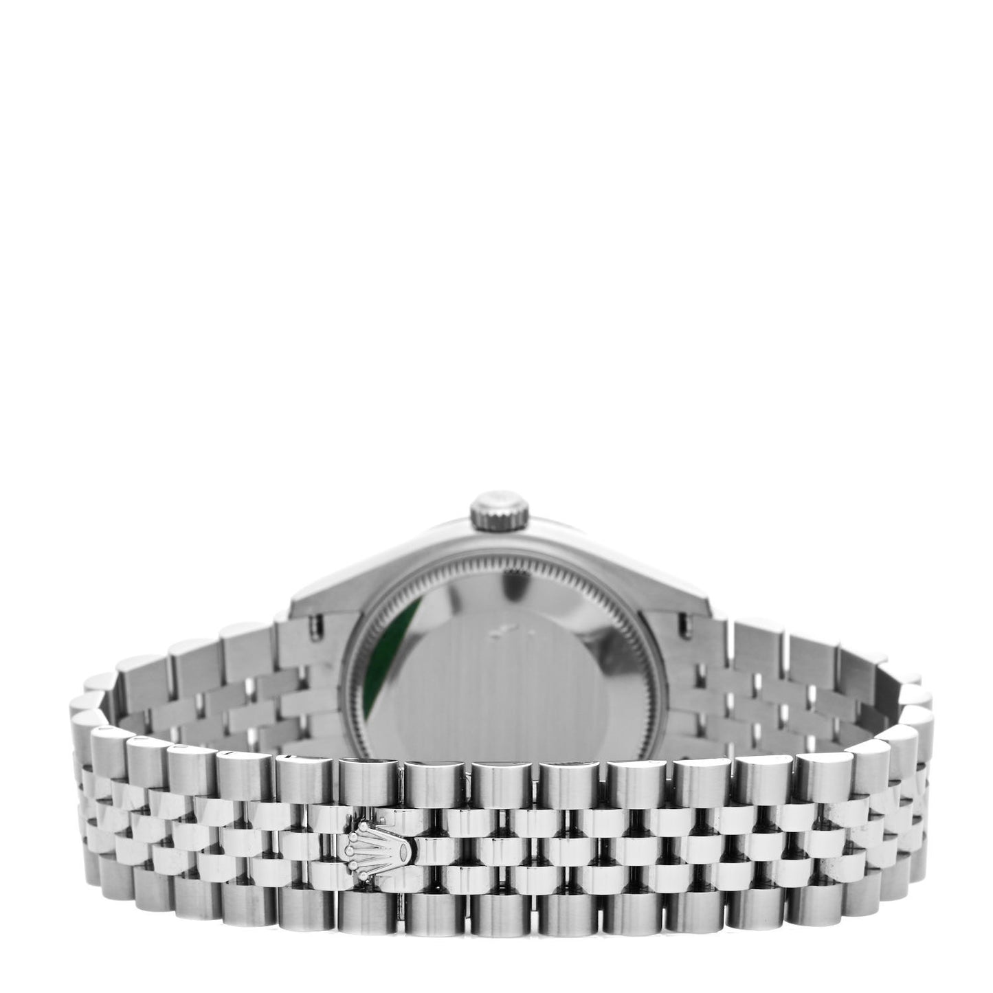 Stainless Steel 18K White Gold 31mm Oyster Perpetual Datejust Watch Black Roman 278274