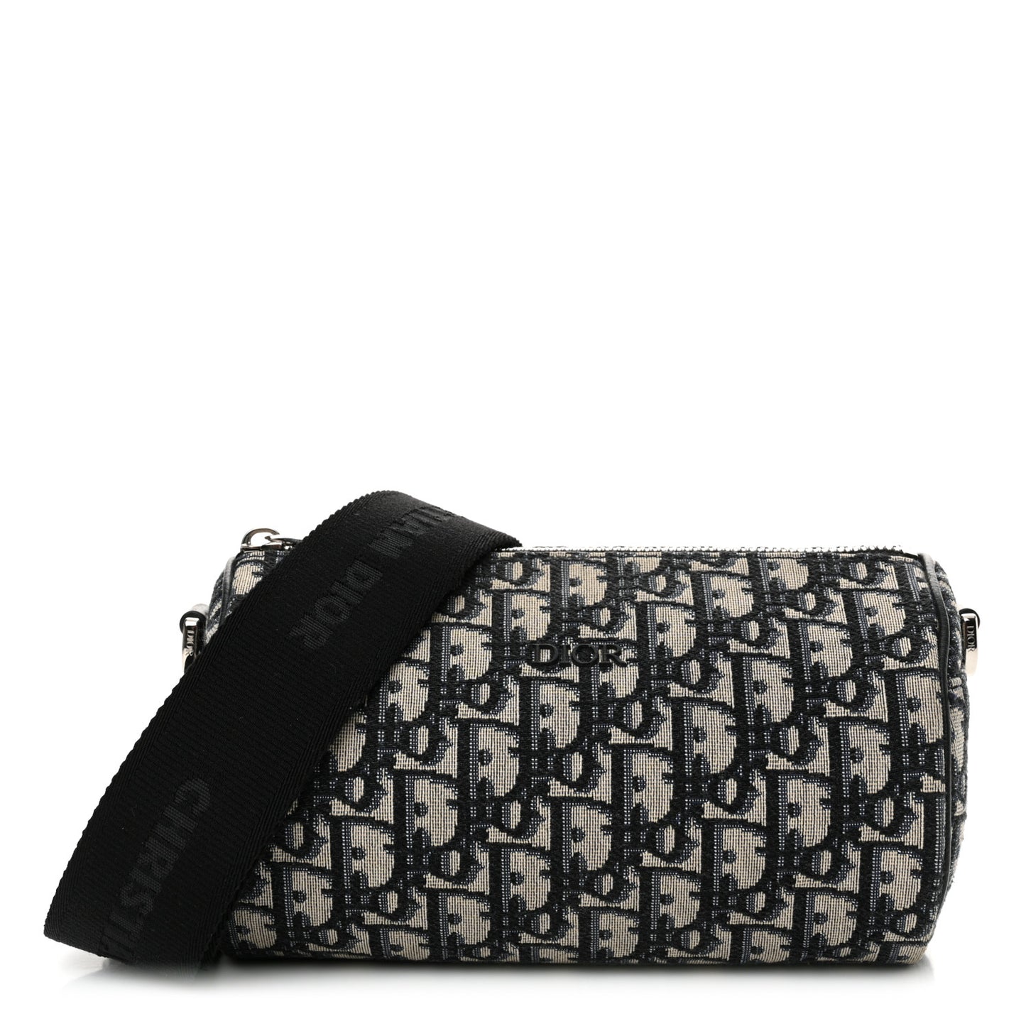 Oblique Roller Messenger Bag Blue