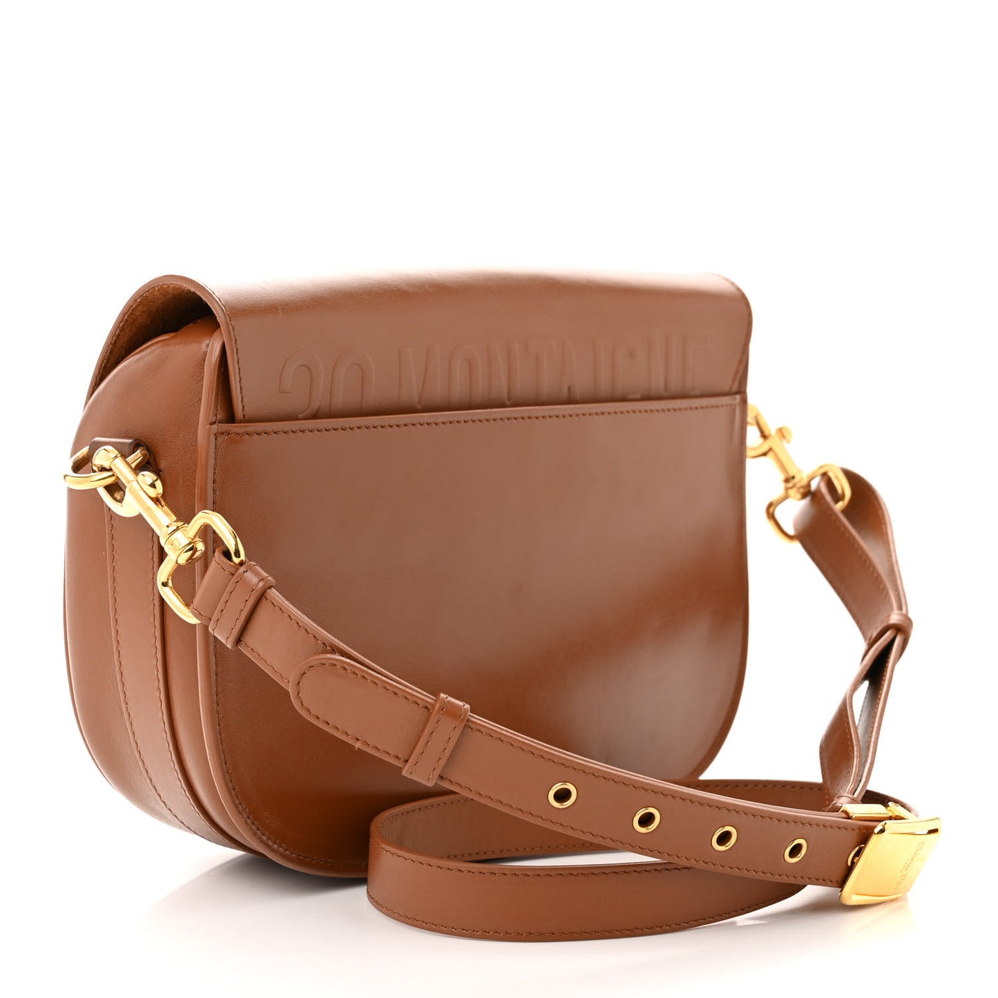 Box Calfskin Medium Bobby Flap Camel